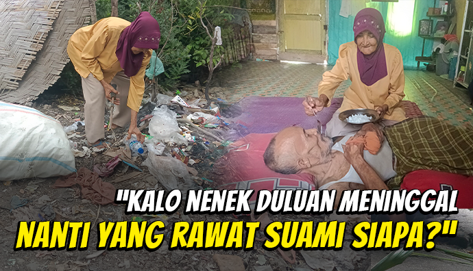 Kisah Nenek Tahun Pencari Rongsok Hidupi Suami Lumpuh Donasi Online