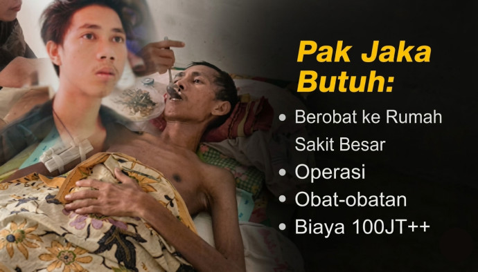 Update Kondisi Pak Jaka, 13 Maret 2026