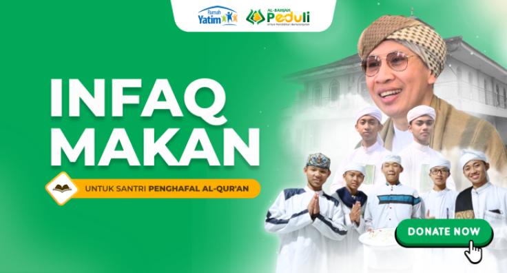 INFAQ MAKAN SANTRI
