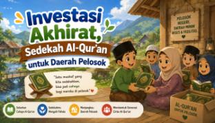 Investasi Akhirat, Sedekah Al-Qur'an untuk Pelosok